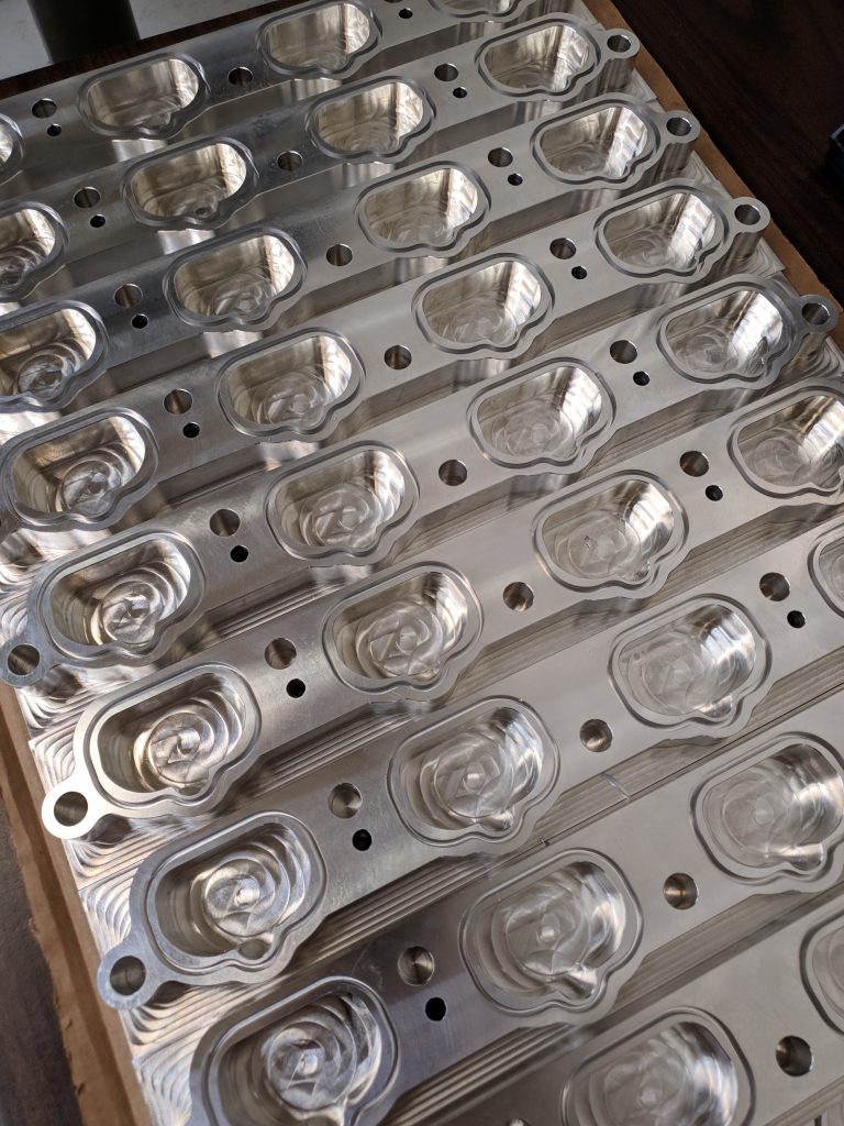 Machined production components at Anco Precision