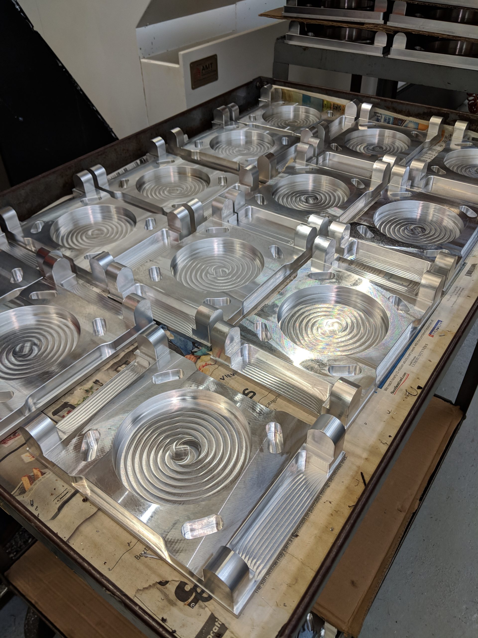 CNC milled part produced by Anco Precision